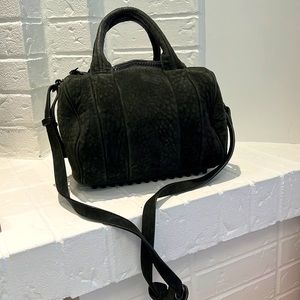Alexander Wang Suede Rocco Handbag